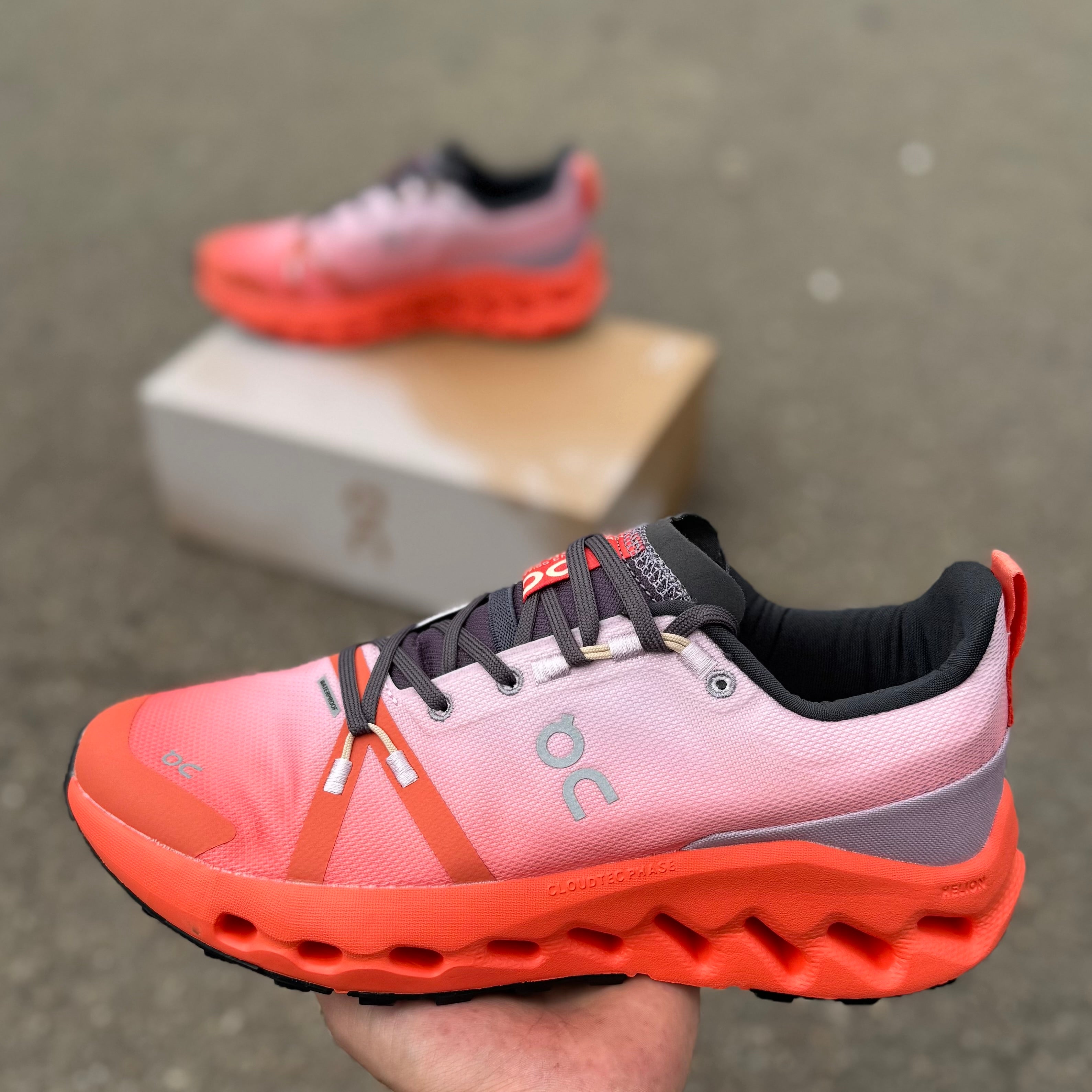 On cloudsurfer trail waterproof