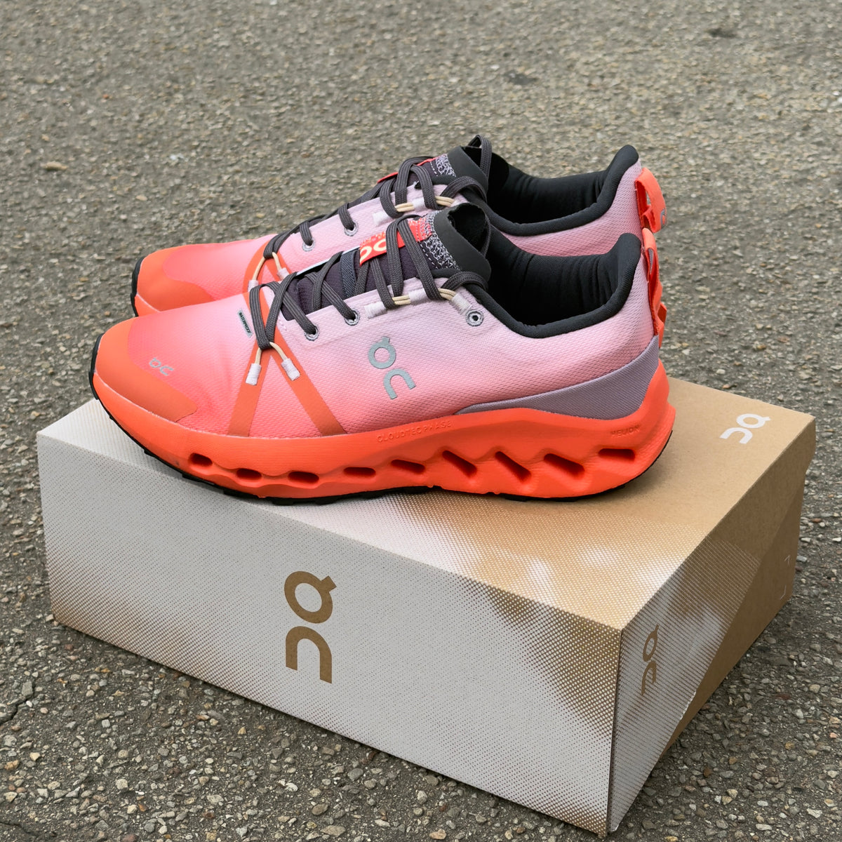 On cloudsurfer trail waterproof